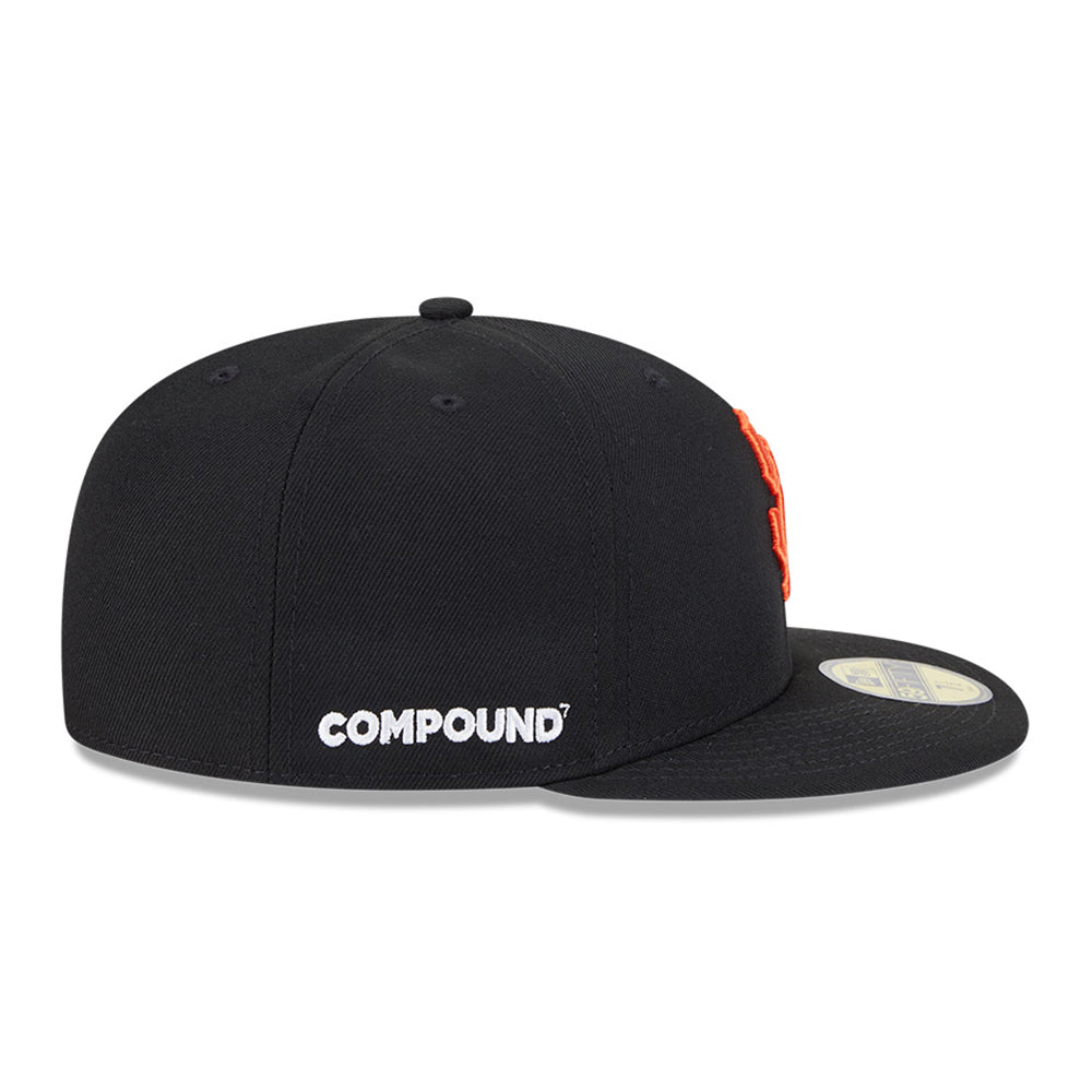 New Era San Francisco Giants MLB x Compound Black 59FIFTY Fitted Cap