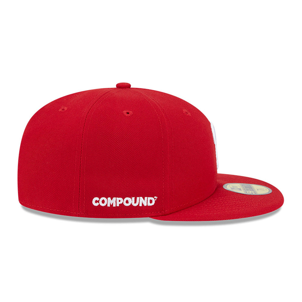 New Era Philadelphia Phillies MLB x Compound Red 59FIFTY Fitted Cap