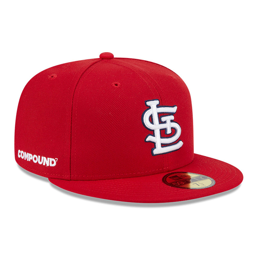 New Era St Louis Cardinals MLB x Compound Red 59FIFTY Fitted Cap