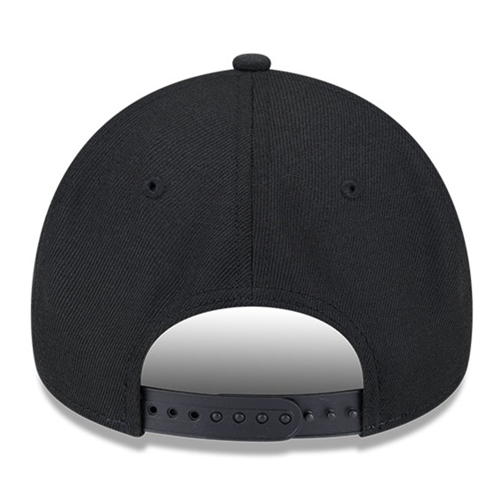 New Era Chicago Bulls Black Stone Repreve® Black 9FORTY A-Frame Snapback Cap