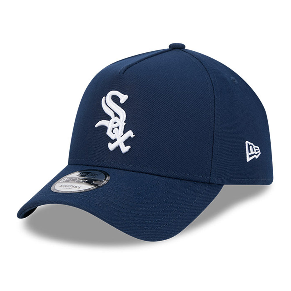 New Era Chicago White Sox Oceanside Blue Repreve 9FORTY A-Frame Snapback Cap