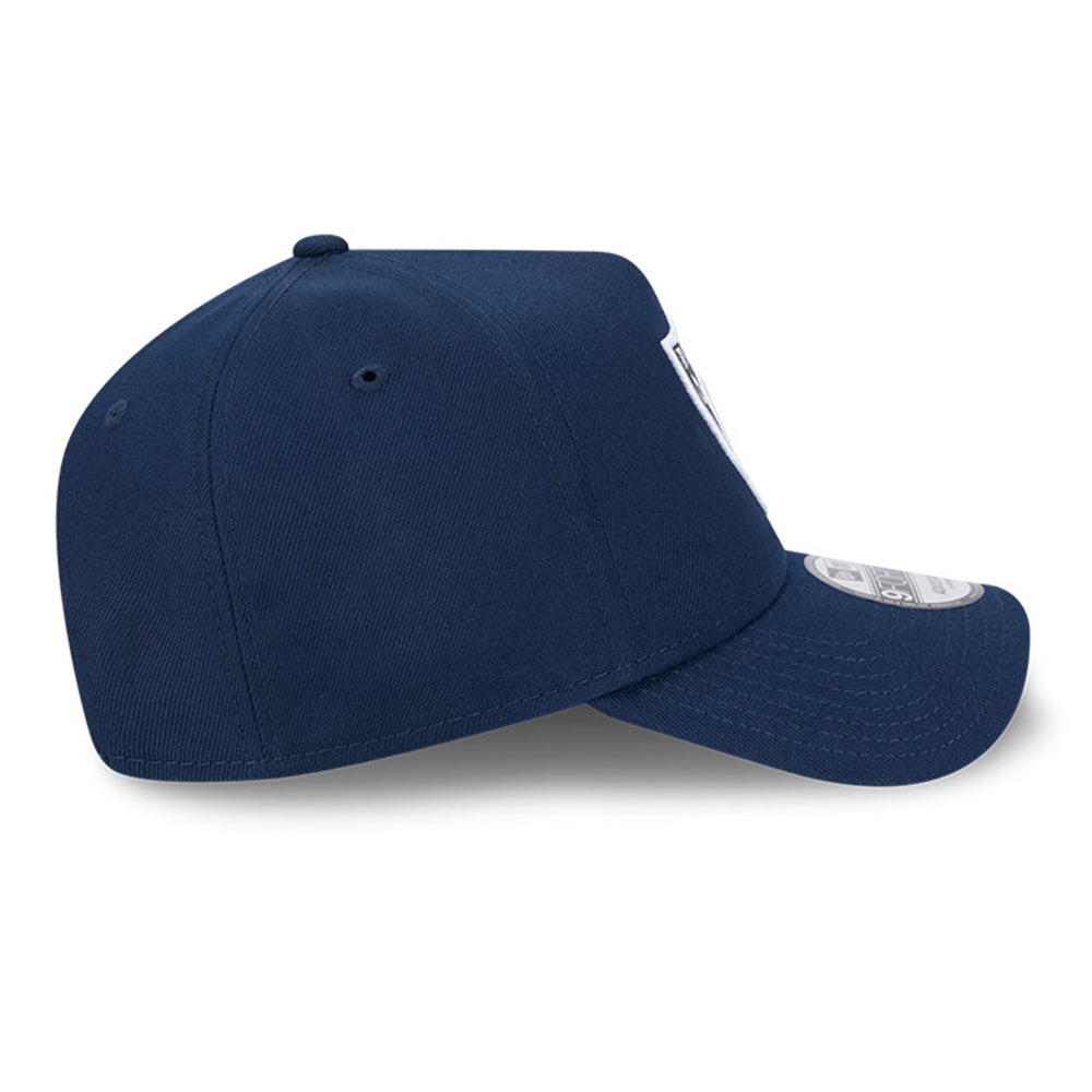 New Era Las Vegas Raiders Oceanside Blue Repreve 9FORTY A-Frame Snapback Cap