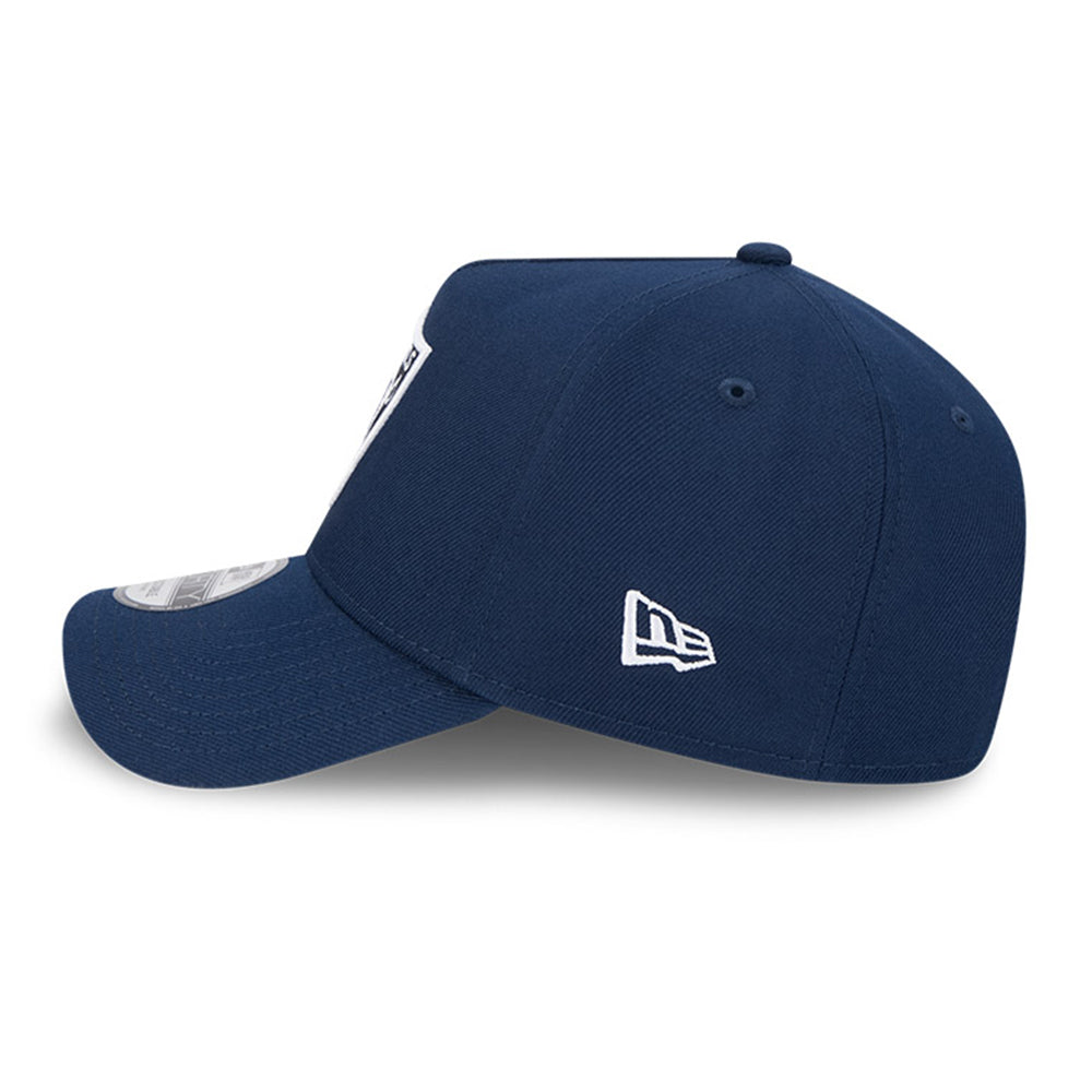 New Era Las Vegas Raiders Oceanside Blue Repreve 9FORTY A-Frame Snapback Cap