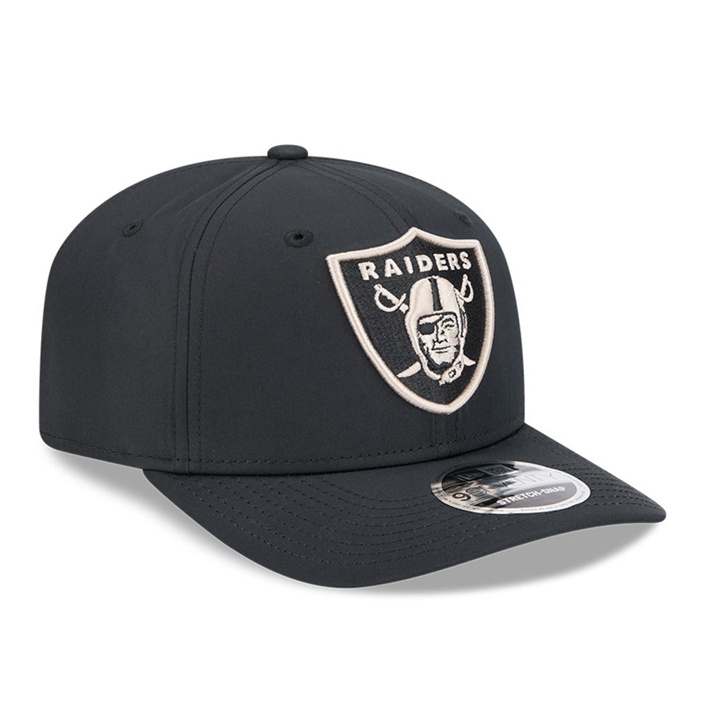 New Era Las Vegas Raiders Black Stone Prolite 9SEVENTY Stretch Snapback Cap