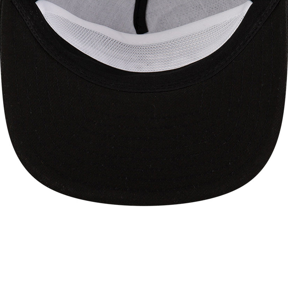 Las Vegas Raiders NFL Games Washed Script Black The Golfer Snapback Cap