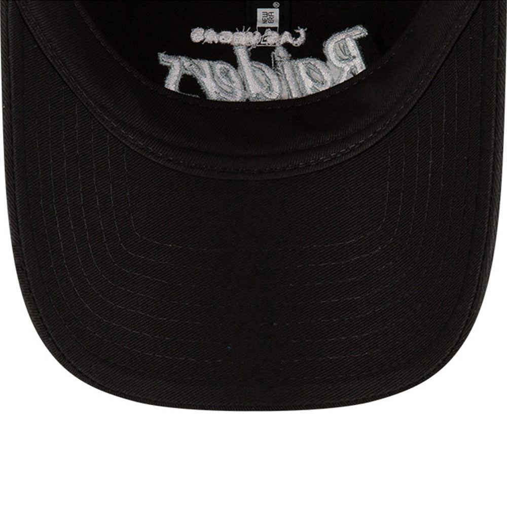 Las Vegas Raiders NFL Games Washed Script Black 9TWENTY Adjustable Cap