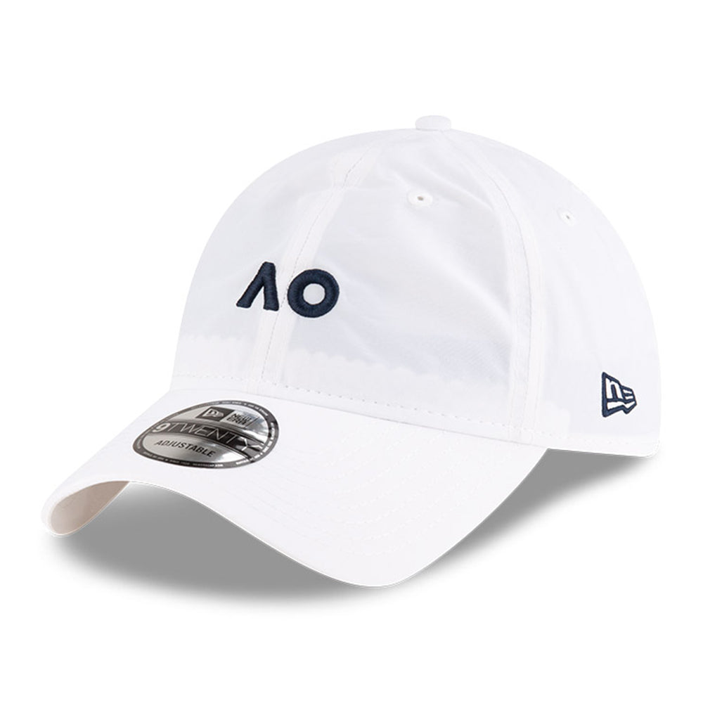 New Era Tennis Australian Open 2025 Logo Flawless White 9TWENTY Adjustable Cap