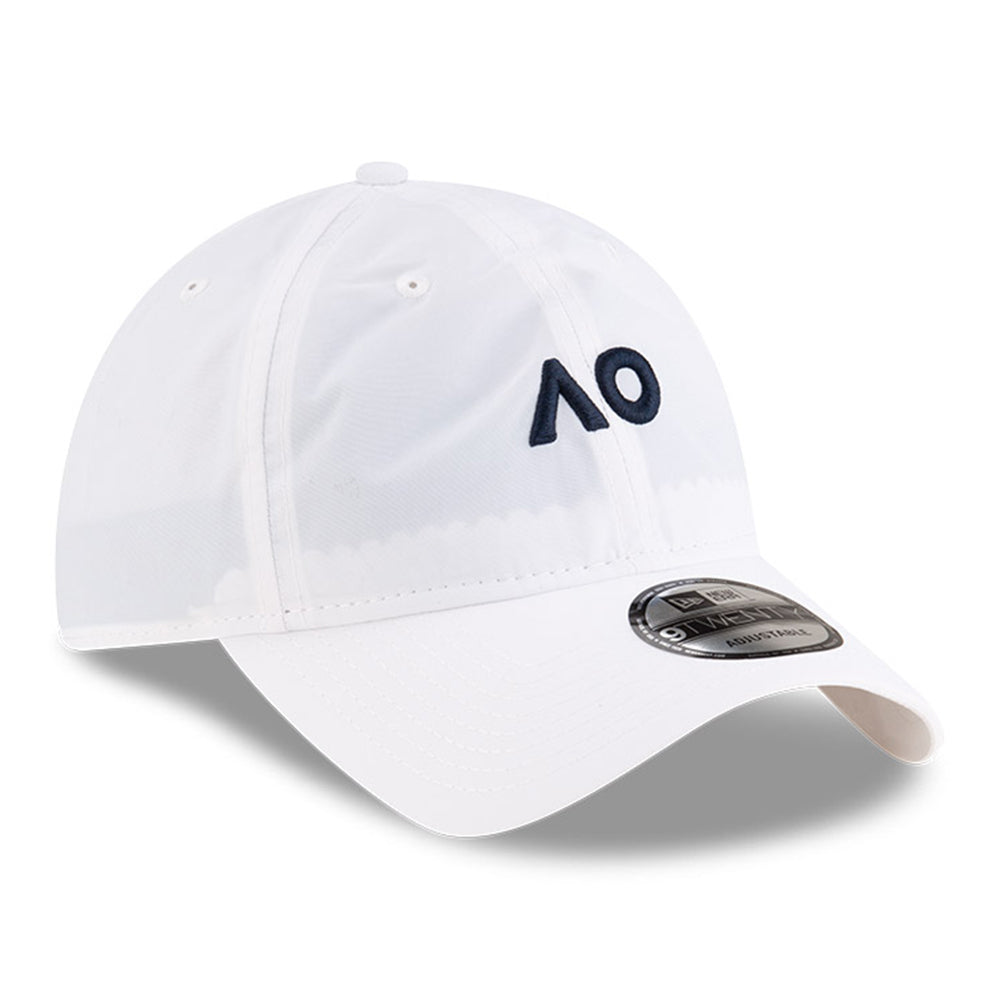 New Era Tennis Australia Open 2025 Logo Flawless White 9TWENTY Adjustable Cap