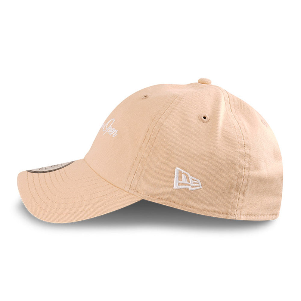 New Era Tennis Australia Open 2025 Wordmark Light Beige Casual Classic Adjustable Cap