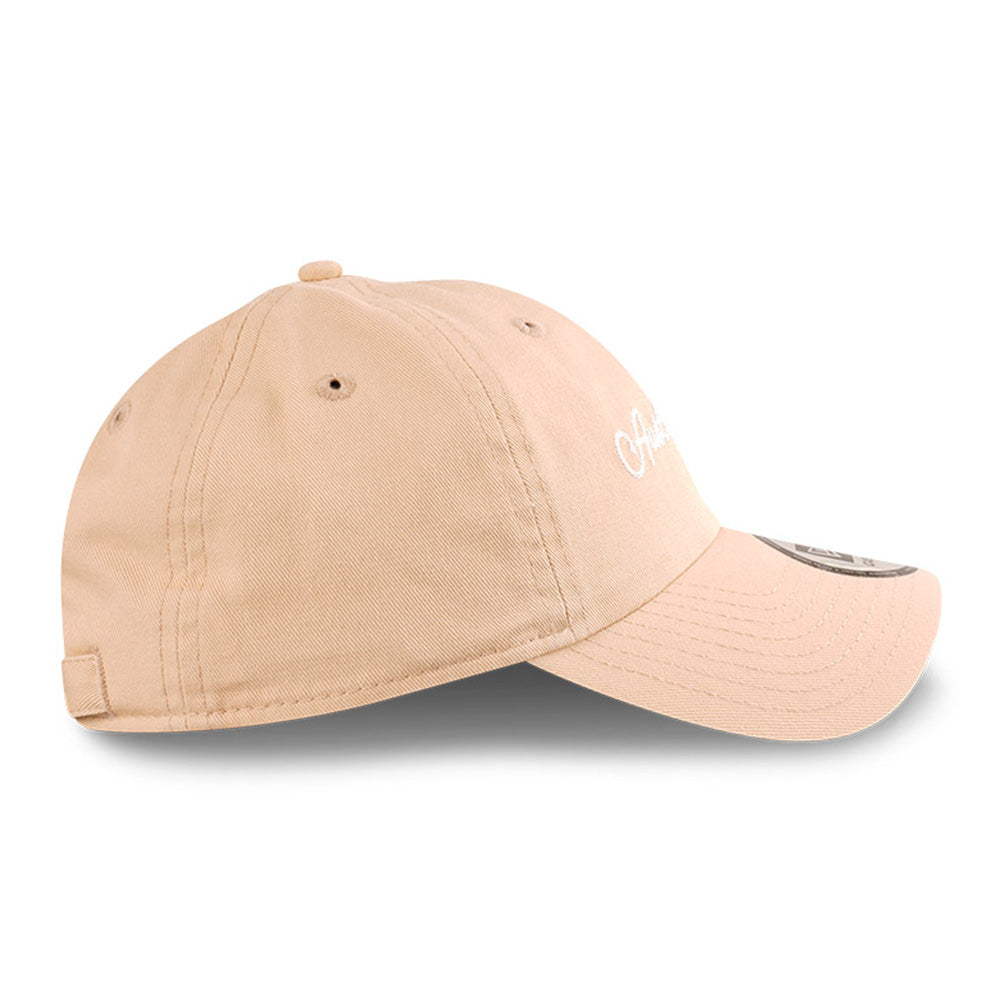 New Era Tennis Australia Open 2025 Wordmark Light Beige Casual Classic Adjustable Cap