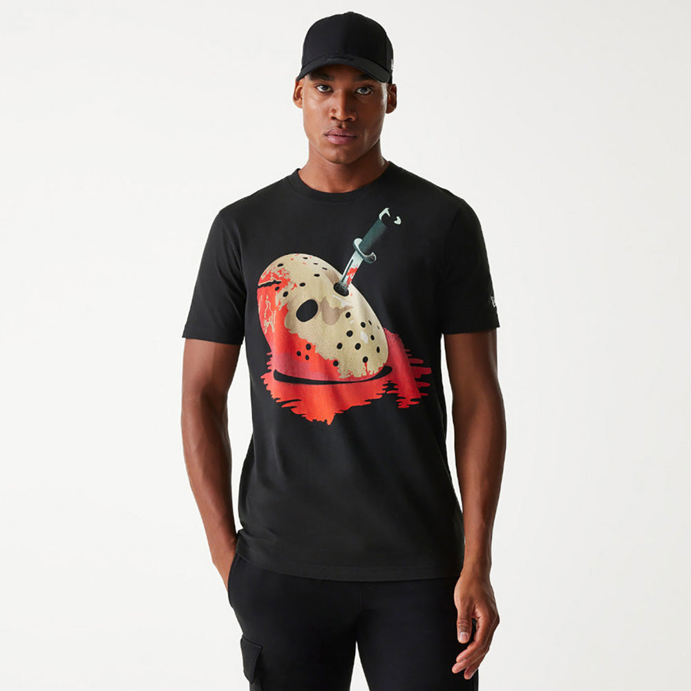 New Era x Warner Bros. Entertainment Halloween Friday the 13th Black Short Sleeve T-Shirt