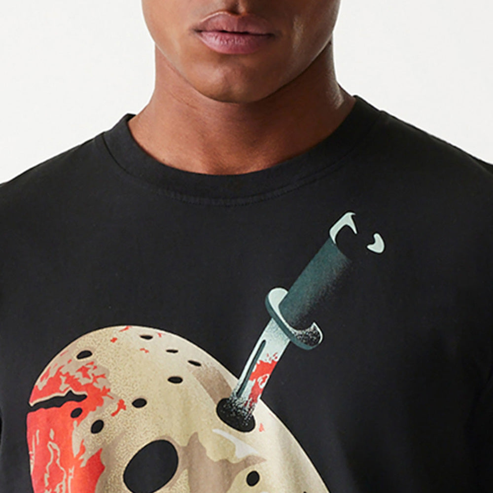 New Era x Warner Bros. Entertainment Halloween Friday the 13th Black Short Sleeve T-Shirt