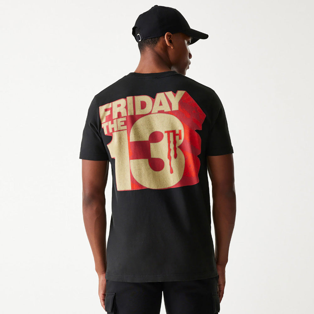 New Era x Warner Bros. Entertainment Halloween Friday the 13th Black Short Sleeve T-Shirt