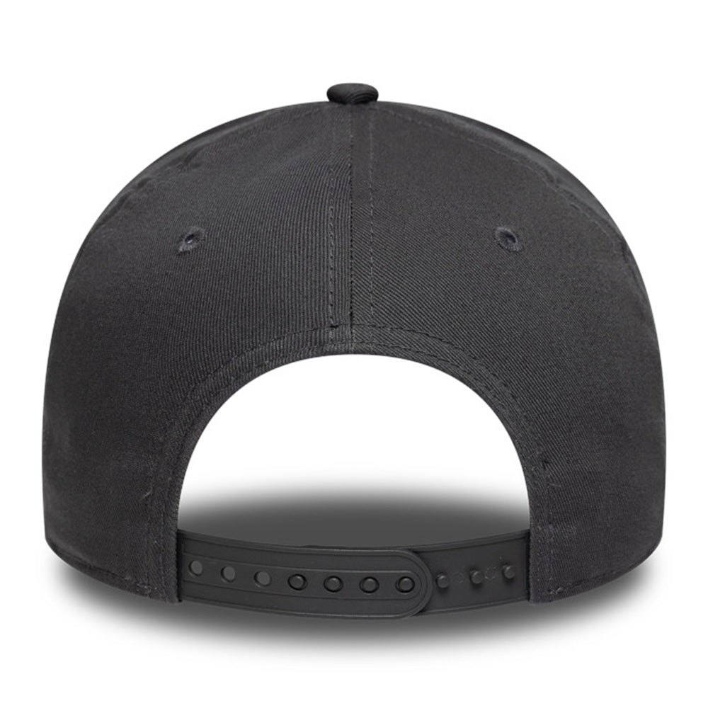 New Era Chicago Bulls Tonal Outline Graphite 9FORTY E-Frame Snapback Cap