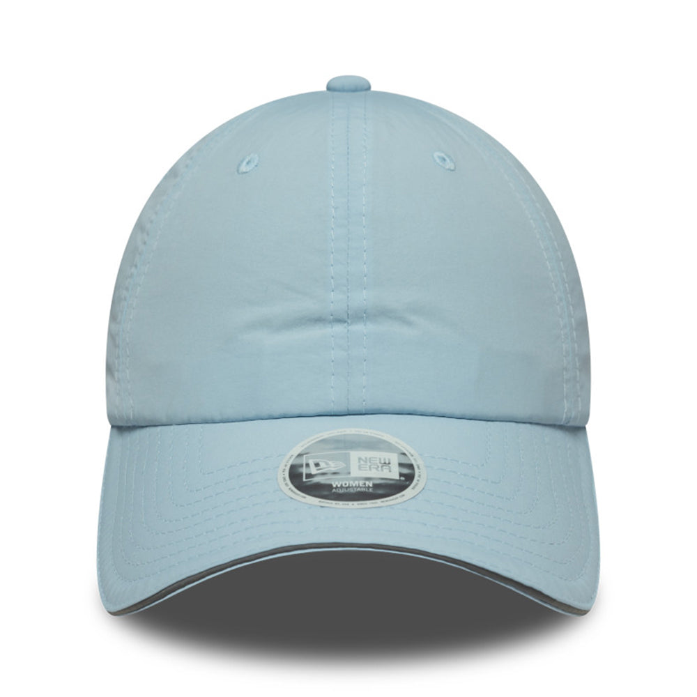 New Era Women Open Back Pale Blue Adjustable Cap