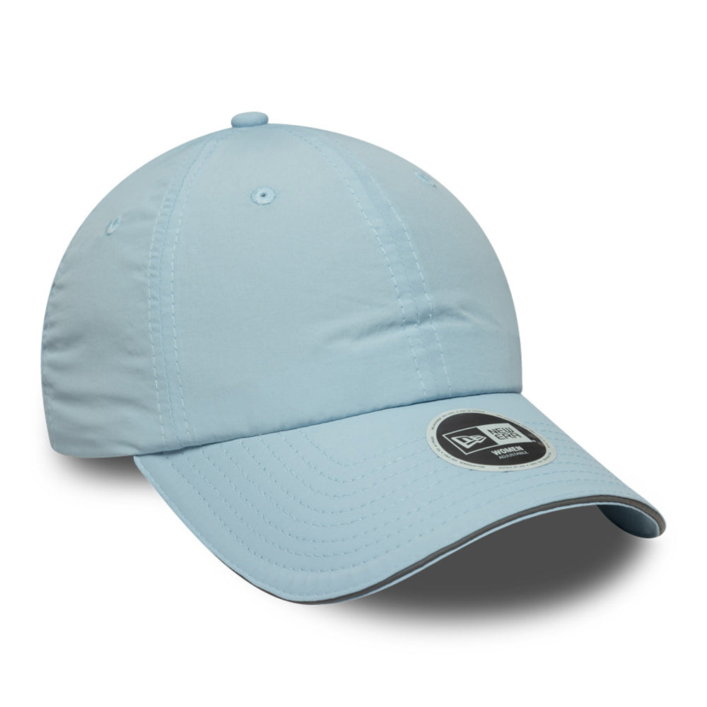 New Era Women Open Back Pale Blue Adjustable Cap