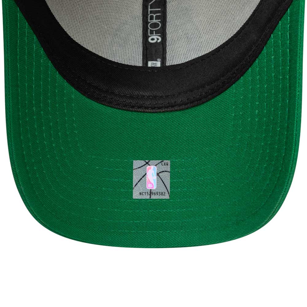 New Era Boston Celtics Contrast Patch Stone OTC 9FORTY Adjustable Cap