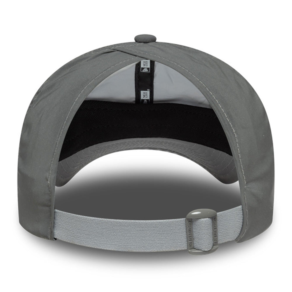 New Era Women Open Back Reflective Silver Adjustable Cap