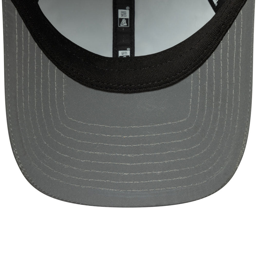 New Era Women Open Back Reflective Silver Adjustable Cap
