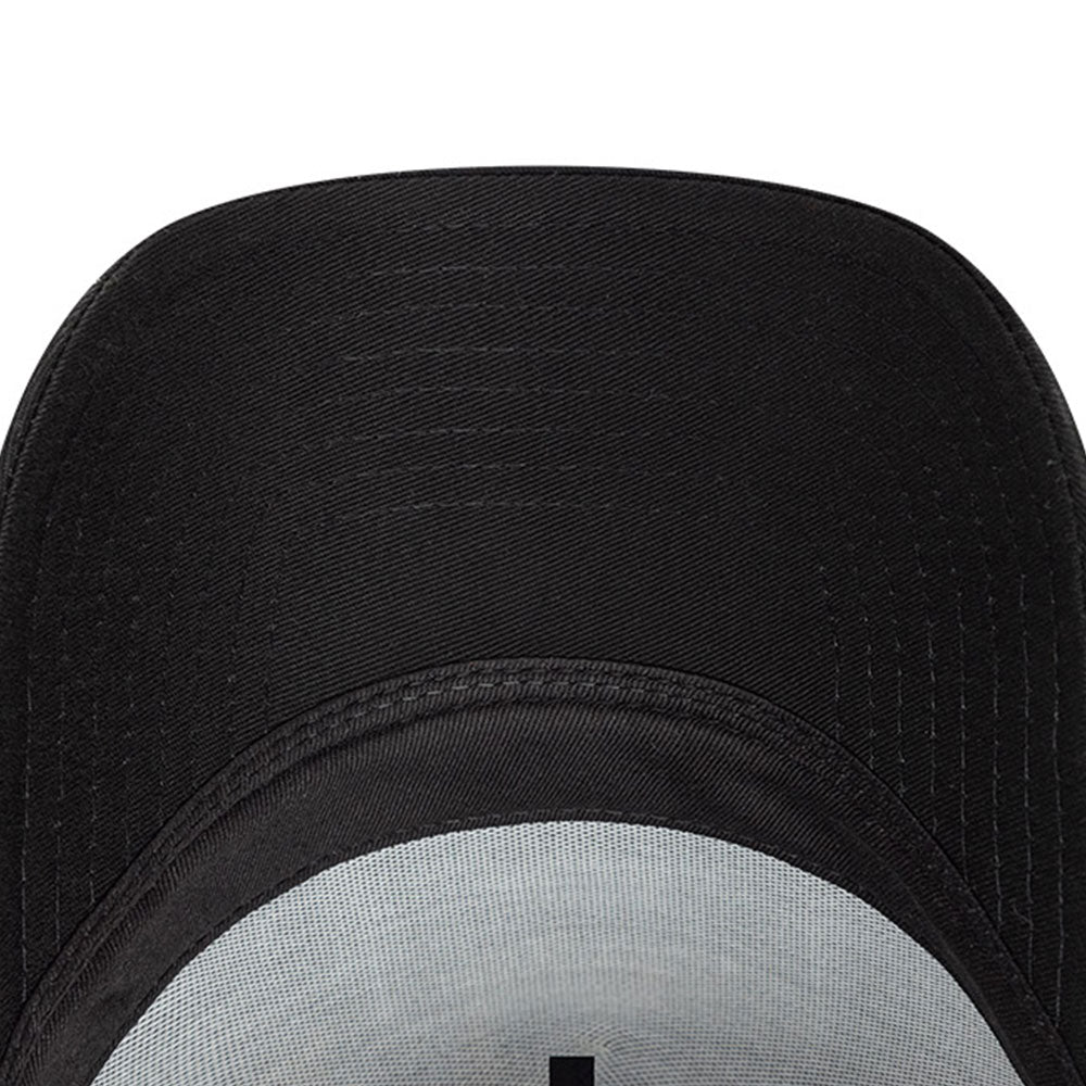 New Era Script Tonal Patch Black 9FORTY E-Frame Trucker Snapback Cap