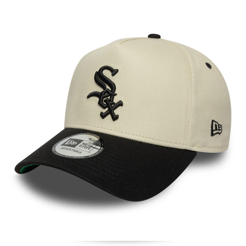New Era Chicago White Sox All Star Game Patch Light Cream Black 9FORTY E-Frame Snapback Cap