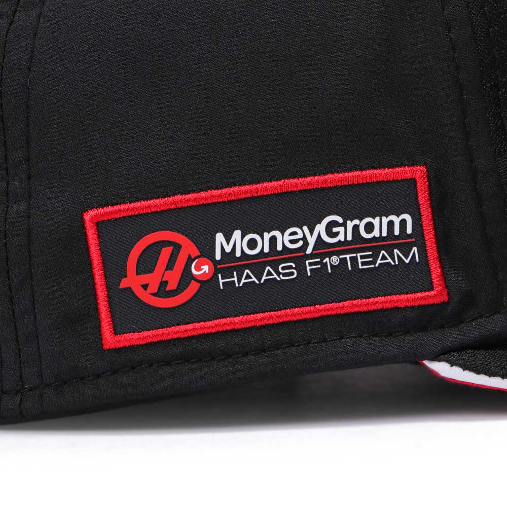 New Era MoneyGram Haas F1 Team Black Camo 9SEVENTY Stretch Snapback Cap