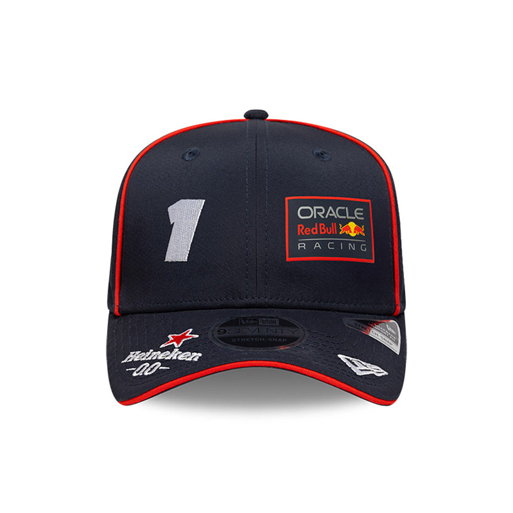 New Era Oracle Red Bull Racing Formula 1 Max Verstappen Dark Blue 9SEVENTY Youth Stretch Snapback Cap