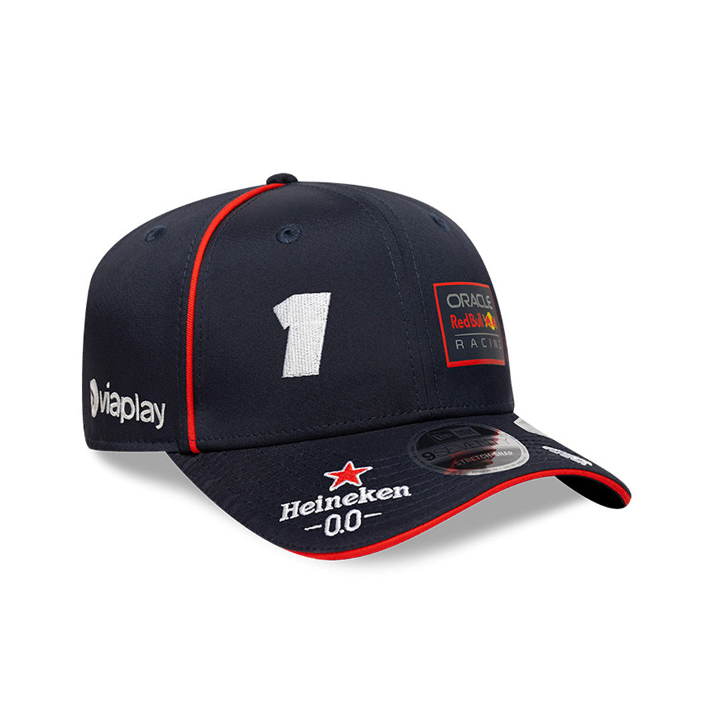 New Era Oracle Red Bull Racing Formula 1 Max Verstappen Dark Blue 9SEVENTY Youth Stretch Snapback Cap