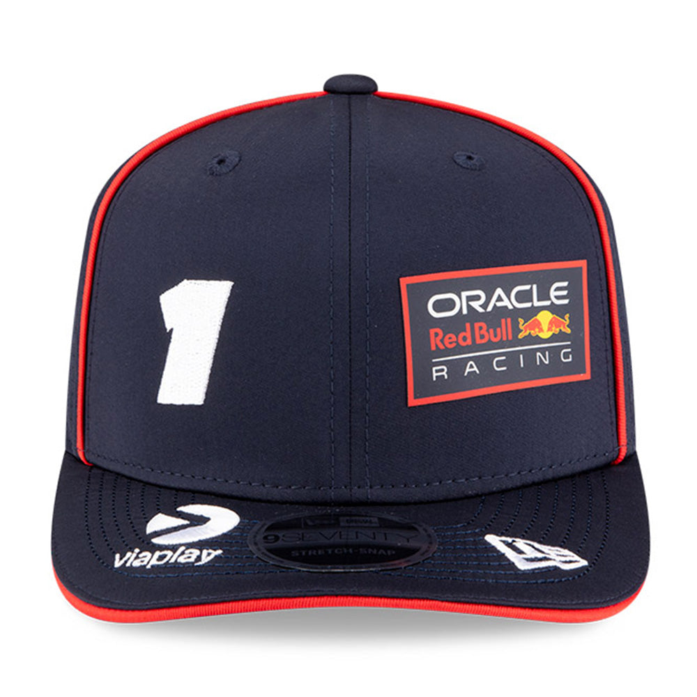 New Era Oracle Red Bull Racing Formula 1 Max Verstappen Dark Blue 9SEVENTY Stretch Snapback Cap