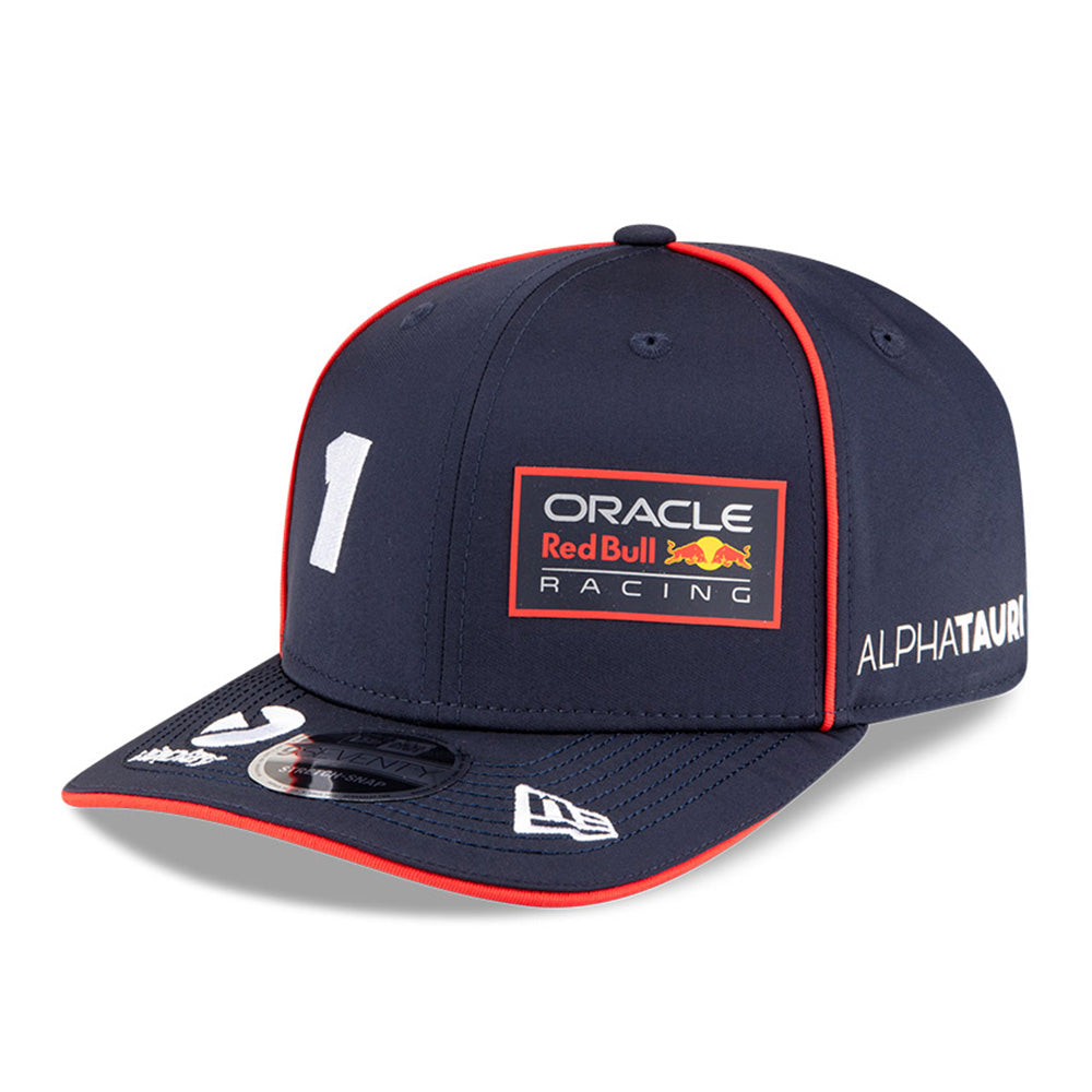 New Era Oracle Red Bull Racing Formula 1 Max Verstappen Dark Blue 9SEVENTY Stretch Snapback Cap