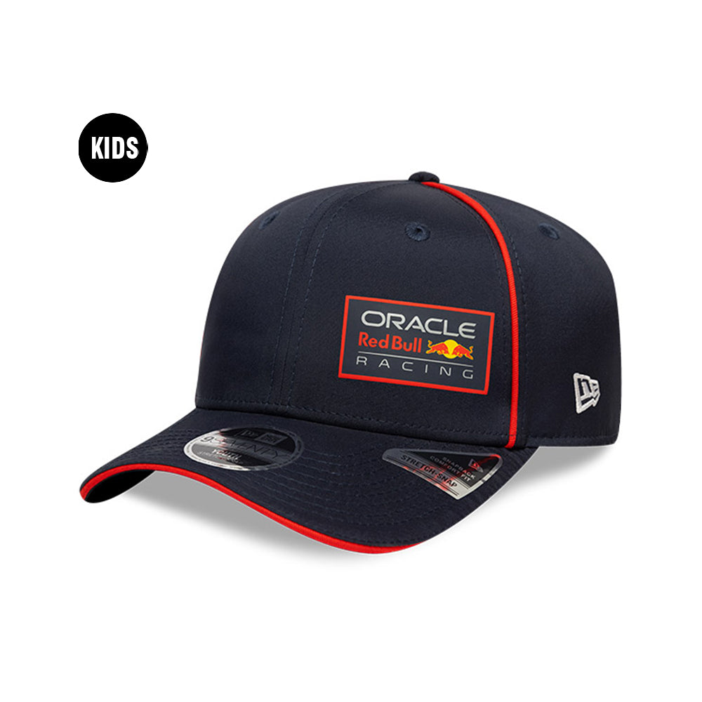 New Era Oracle Red Bull Racing Formula 1 Dark Blue 9SEVENTY Youth Stretch Snapback Cap