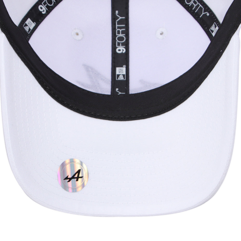 New Era BWT Alpine F1 Team White Essential 9FORTY Adjustable Cap