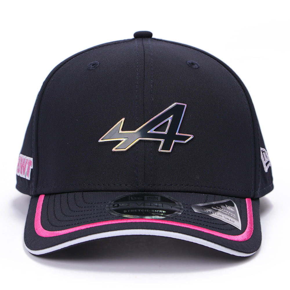 New Era BWT Alpine F1 Team Navy Essential 9SEVENTY Stretch Snapback Cap