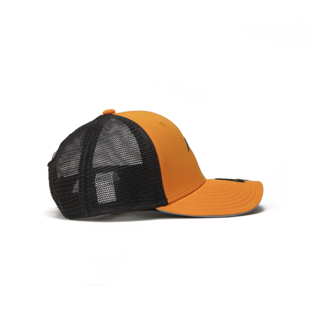 New Era Mclaren Racing Formula 1 Lando Norris Orange Sustainable 9SEVENTY Youth Stretch Snapback Cap