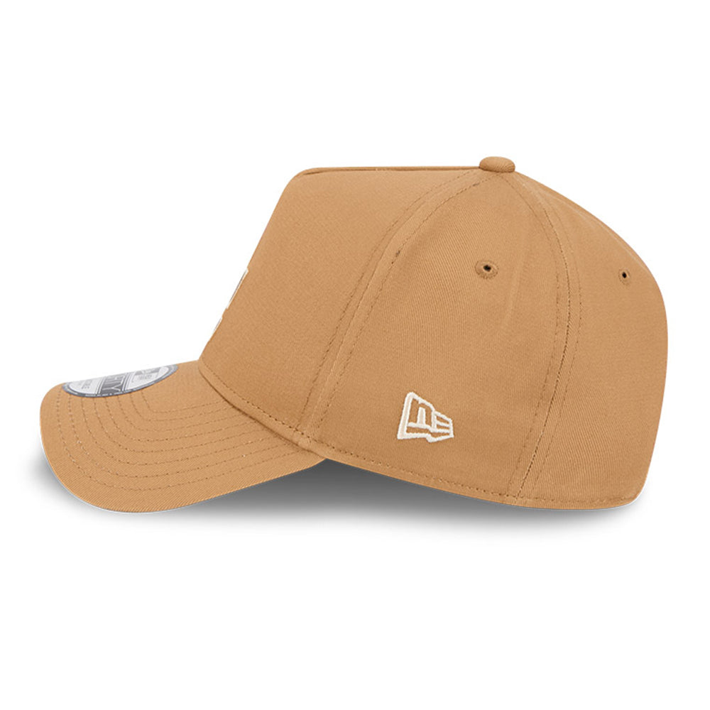 New Era Los Angeles Dodgers Earth Tonal Chainstitch Wheat 9FORTY A-Frame Snapback Cap