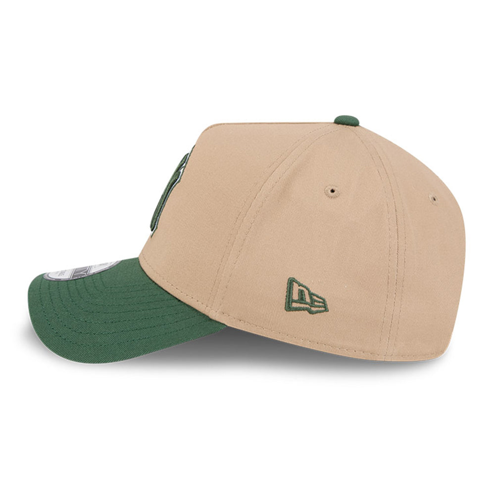 New Era New York Yankees NY Camel Two Tone Green 9FORTY A-Frame Adjustable Cap