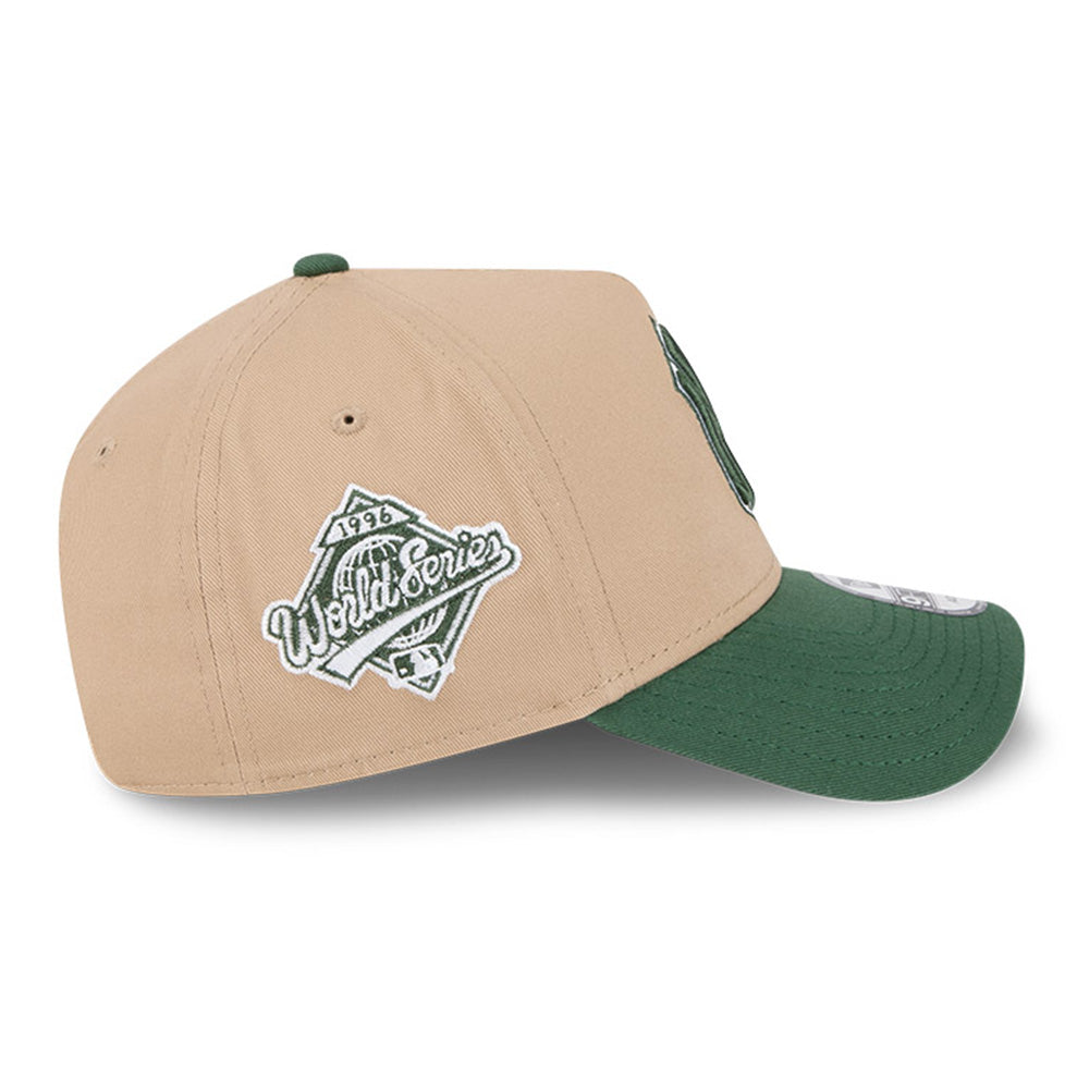New Era New York Yankees NY Camel Two Tone Green 9FORTY A-Frame Adjustable Cap