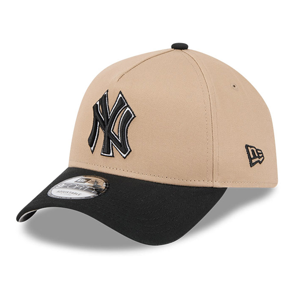 New Era New York Yankees NY Camel Two Tone Navy 9FORTY A-Frame Adjustable Cap