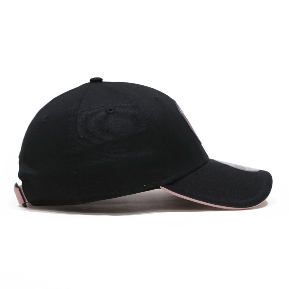 New Era Paris Saint Germain Football Club Black Contrast UV 9FORTY Adjustable Cap