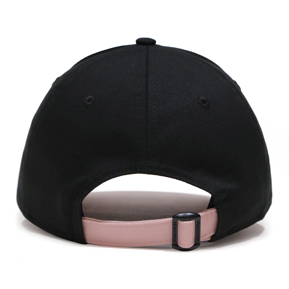 New Era Paris Saint Germain Football Club Black Contrast UV 9FORTY Adjustable Cap