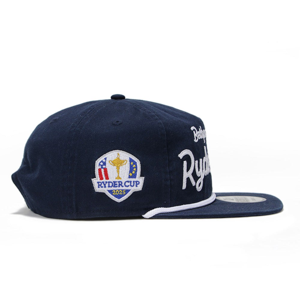 New Era Ryders Cap USA Navy The Golfer Snapback Cap