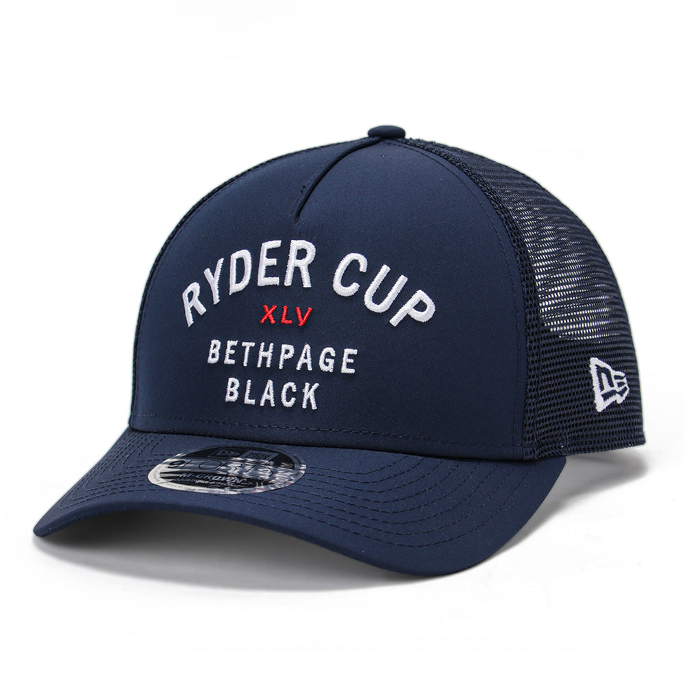 New Era Ryders Cup USA Dark Blue 9FORTY M-Crown A-Frame Snapback Cap