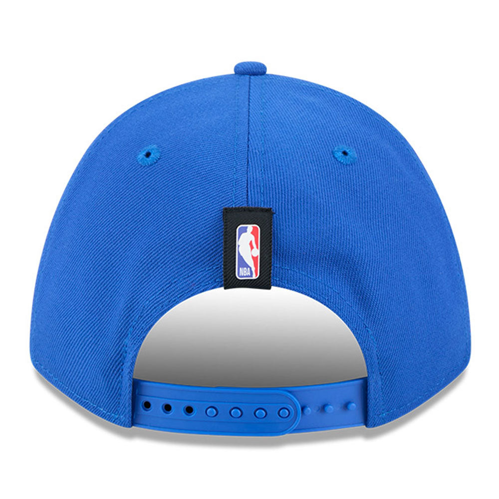 New Era Dallas Mavericks NBA 2025 Draft Medium Blue 9FORTY M-Crown A-Frame Snapback Cap