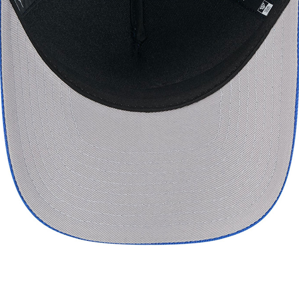 New Era Dallas Mavericks NBA 2025 Draft Medium Blue 9FORTY M-Crown A-Frame Snapback Cap
