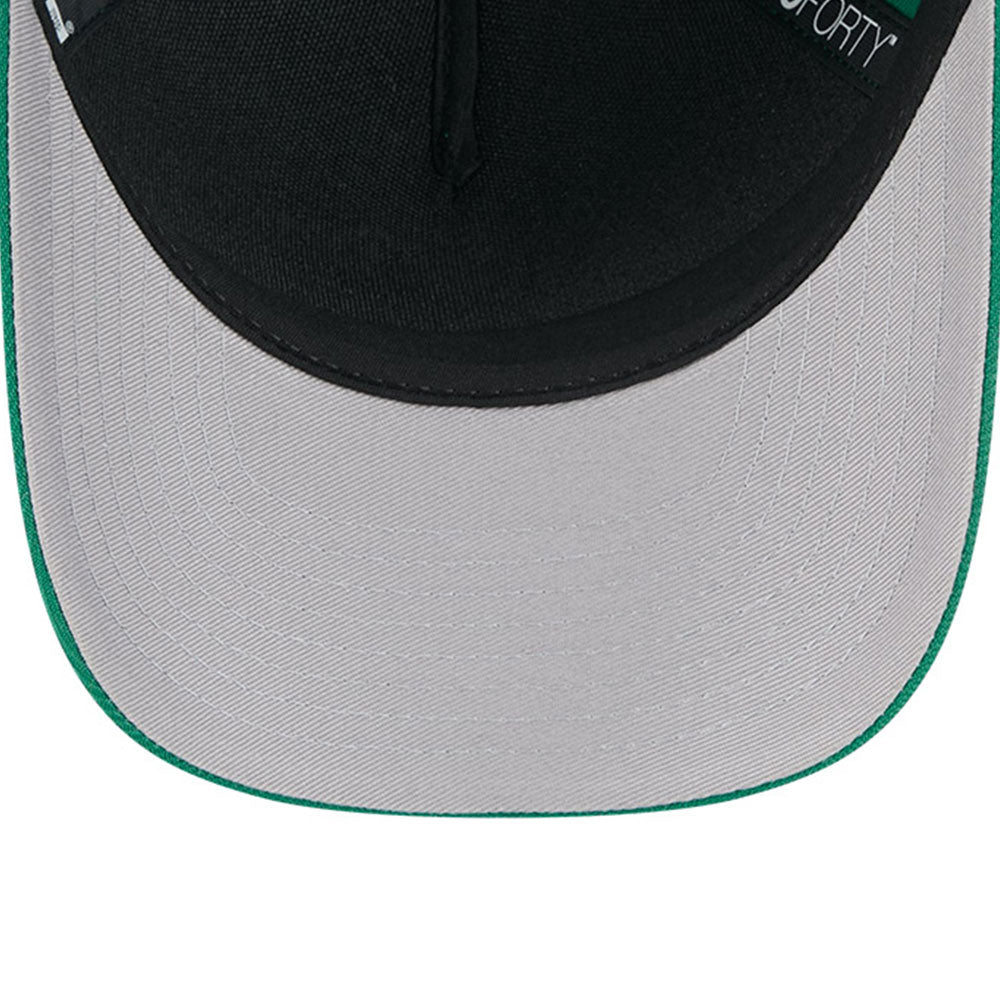 New Era Boston Celtics NBA 2025 Draft Green 9FORTY M-Crown A-Frame Snapback Cap