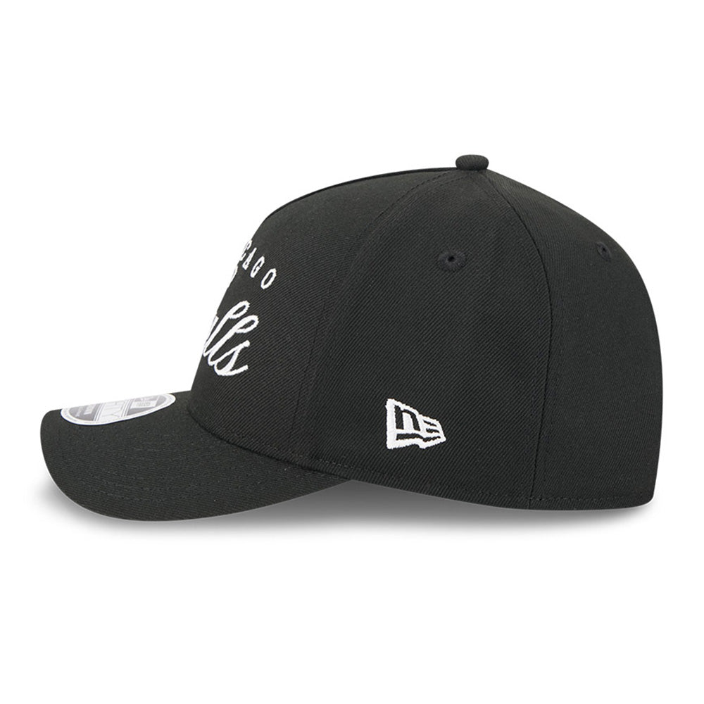 New Era Chicago Bulls NBA 2025 Draft Black 9FORTY M-Crown A-Frame Snapback Cap