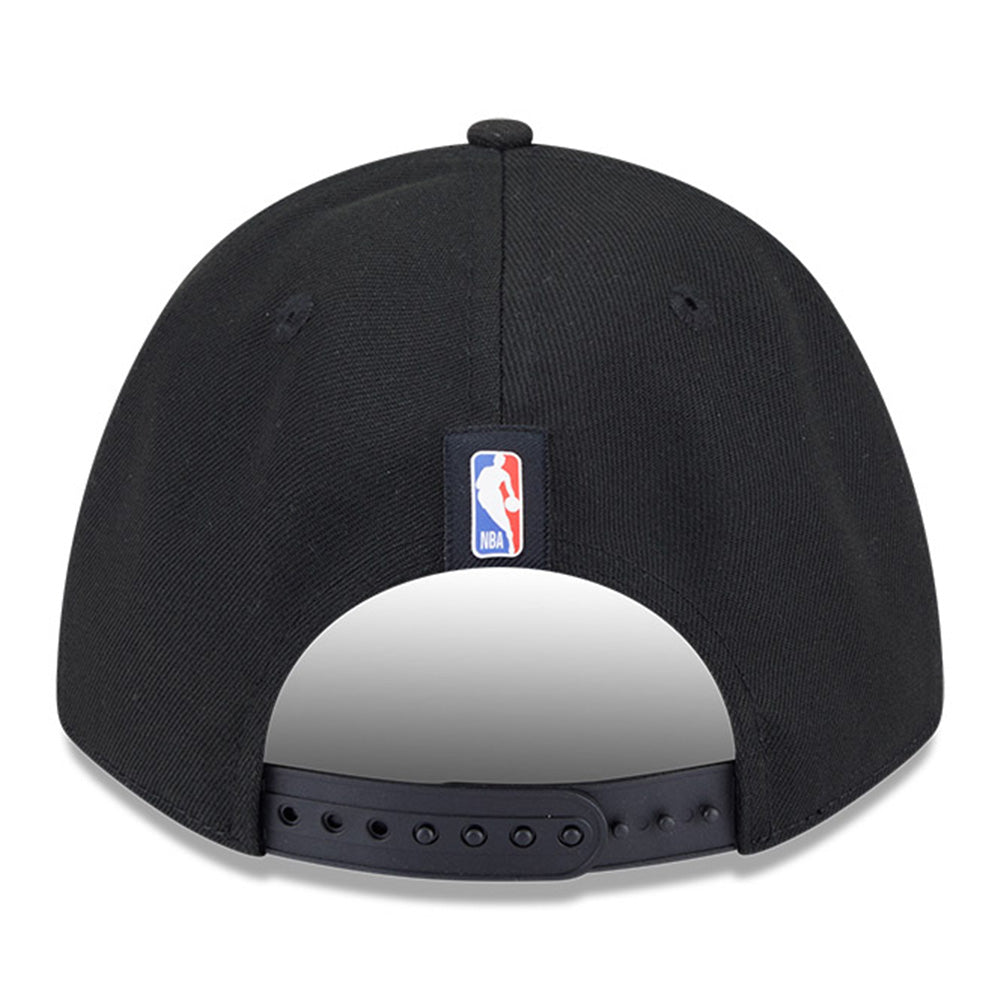 New Era Miami Heat NBA 2025 Draft Black 9FORTY M-Crown A-Frame Snapback Cap