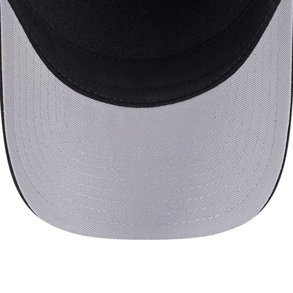 New Era Miami Heat NBA 2025 Draft Black 9FORTY M-Crown A-Frame Snapback Cap