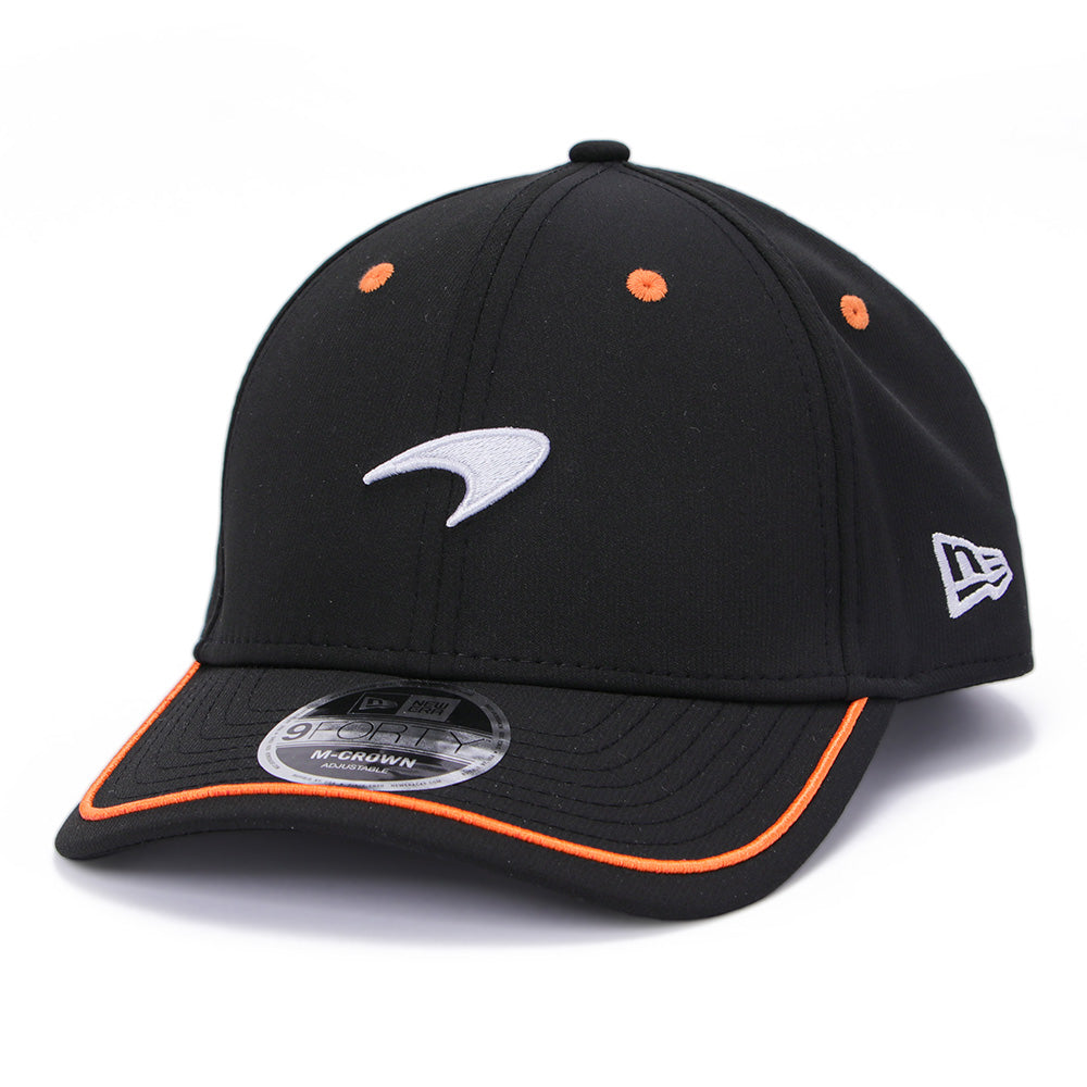New Era Mclaren Racing Black 9FORTY M-Crown Adjustable Cap