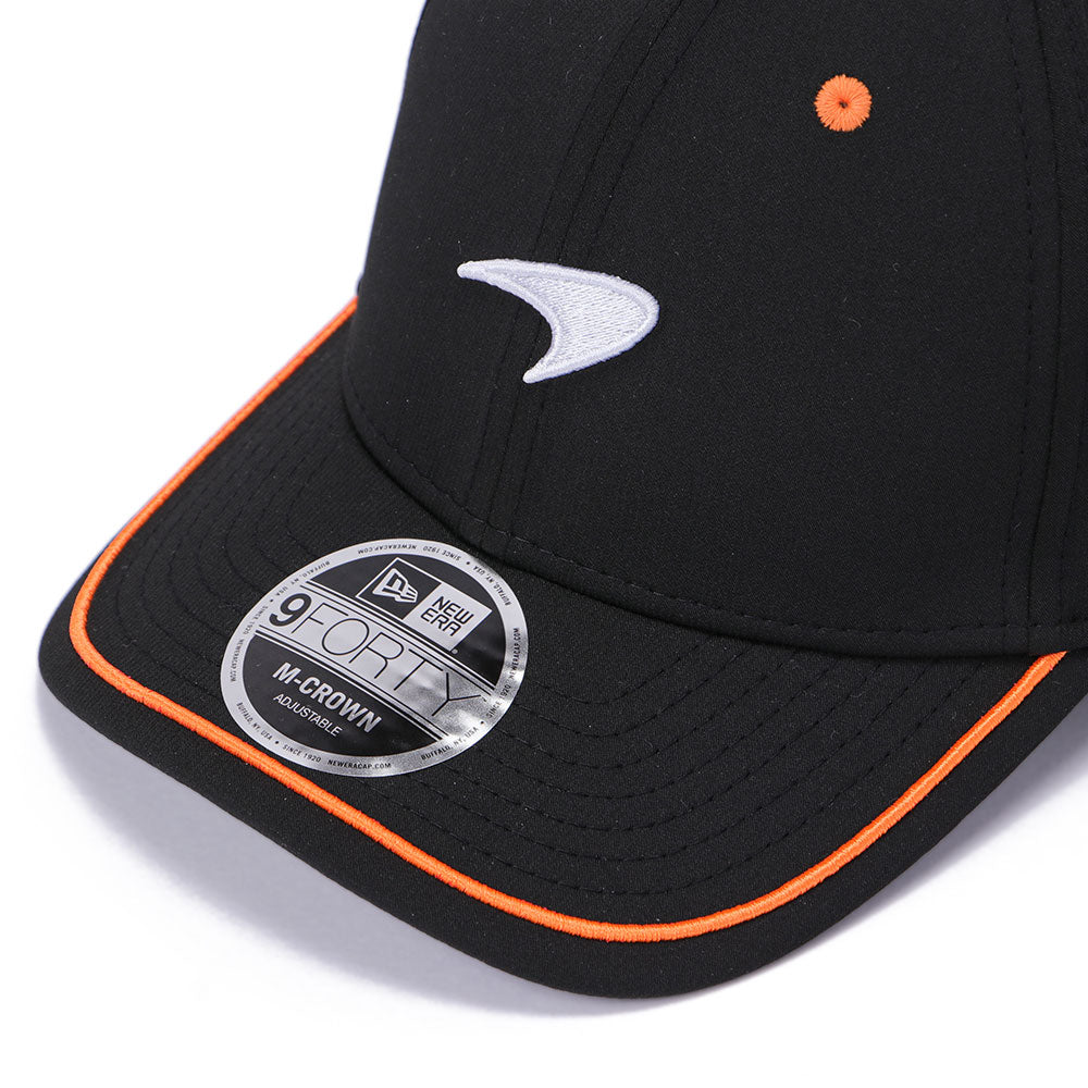 New Era Mclaren Racing Black 9FORTY M-Crown Adjustable Cap